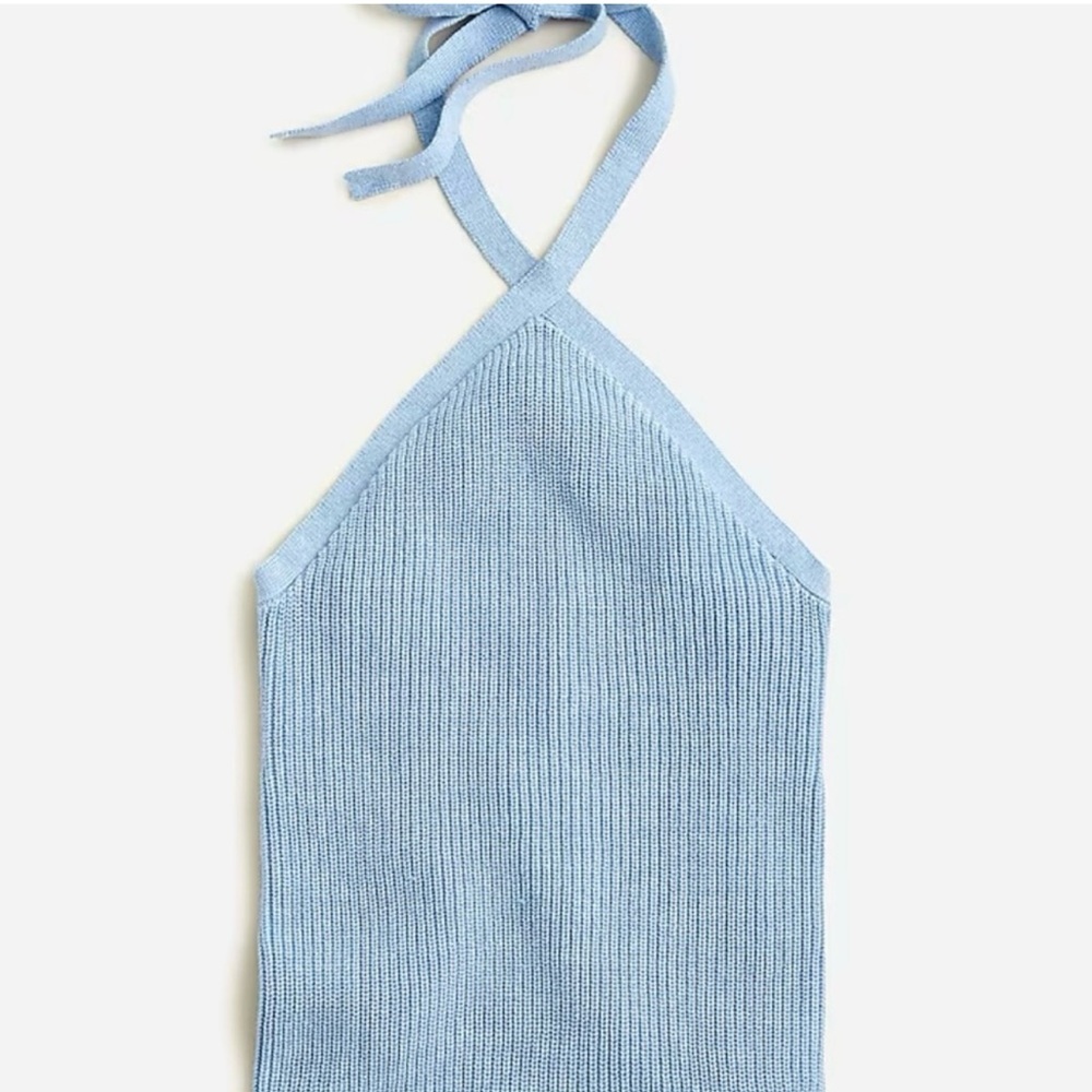 J. Crew cotton-cashmere sweater tank